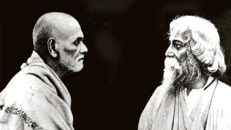 ശ്രീനാരായണ ഗുരുവും രബീന്ദ്രനാഥ്‌ ടാഗോറും